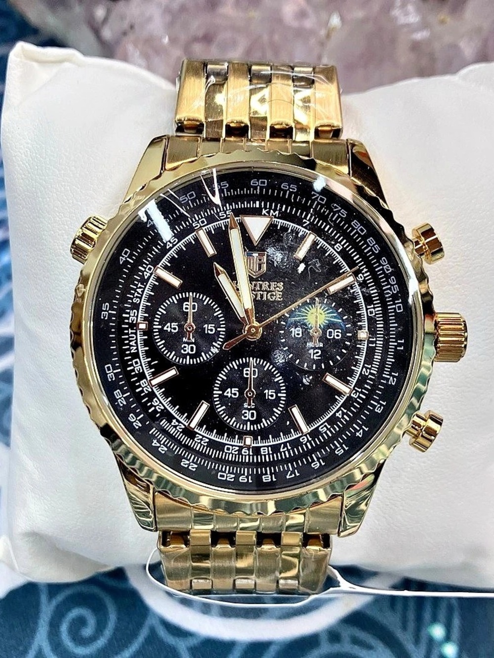 New in Box Montres Prestige x Invicta Black Gold Men’s Watch